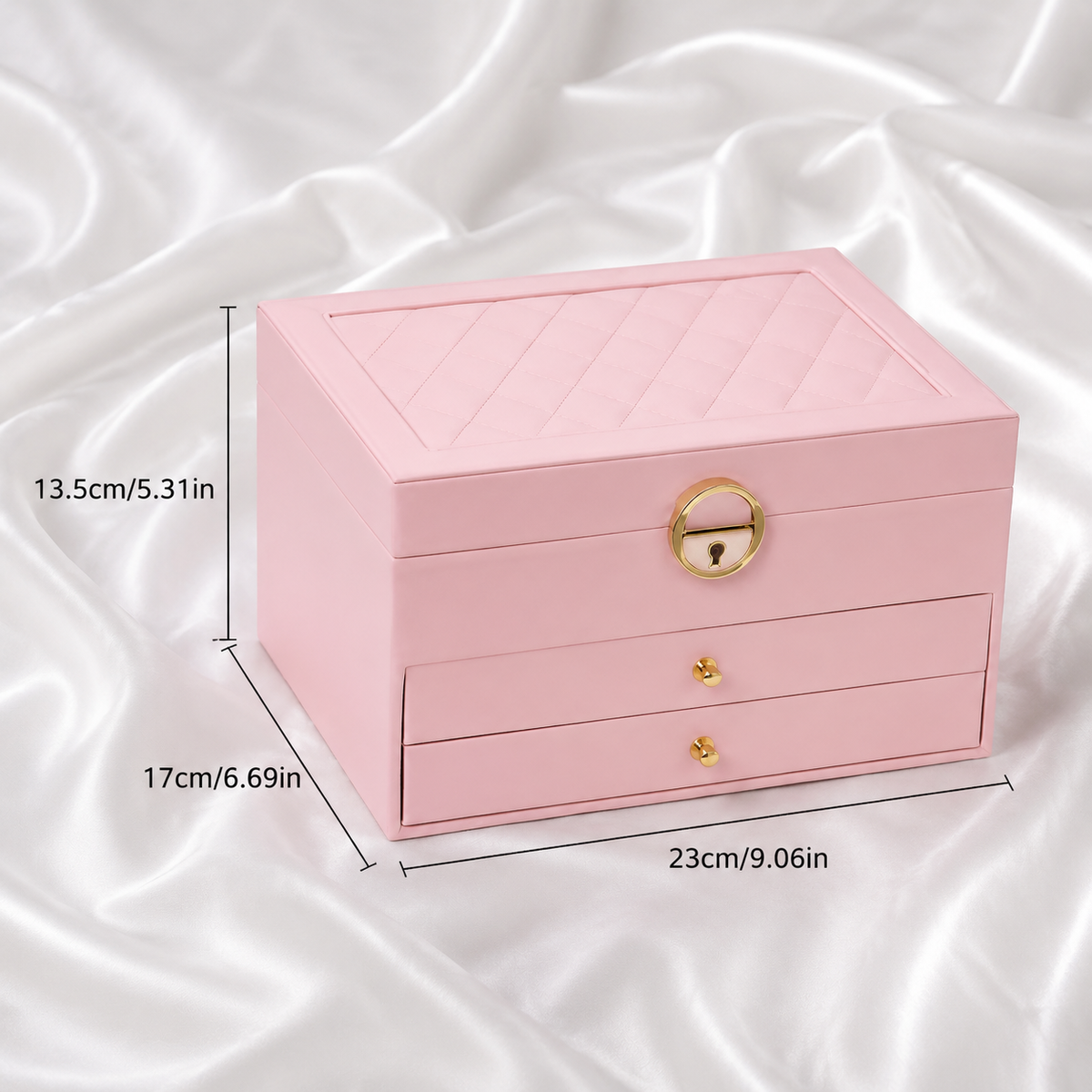 THREE LAYER JEWELRY BOX