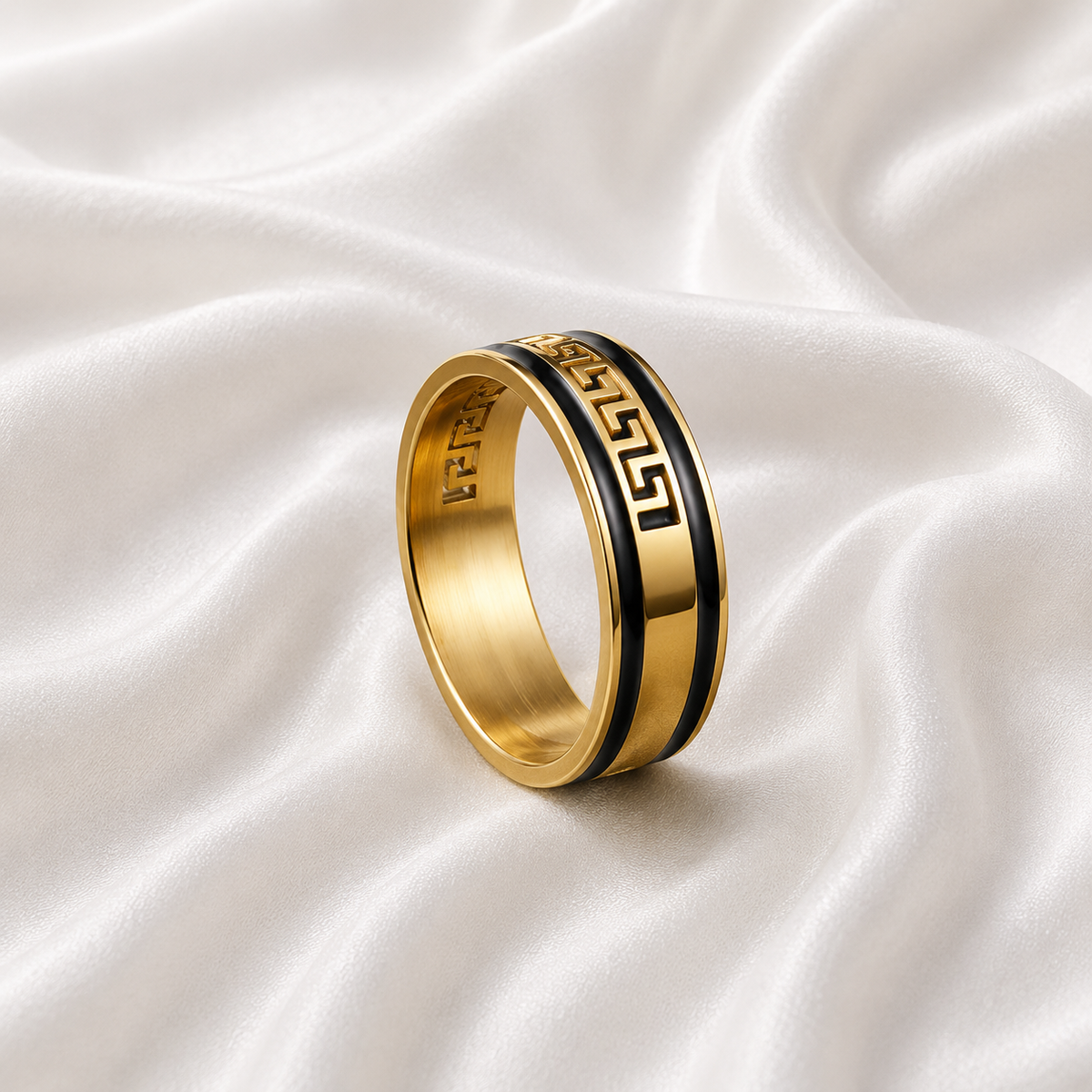 STAINLESS STEEL DONNA RING