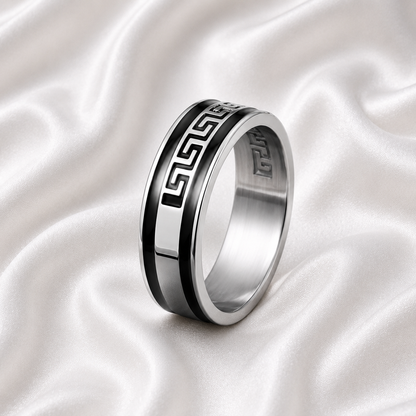 STAINLESS STEEL DONNA RING