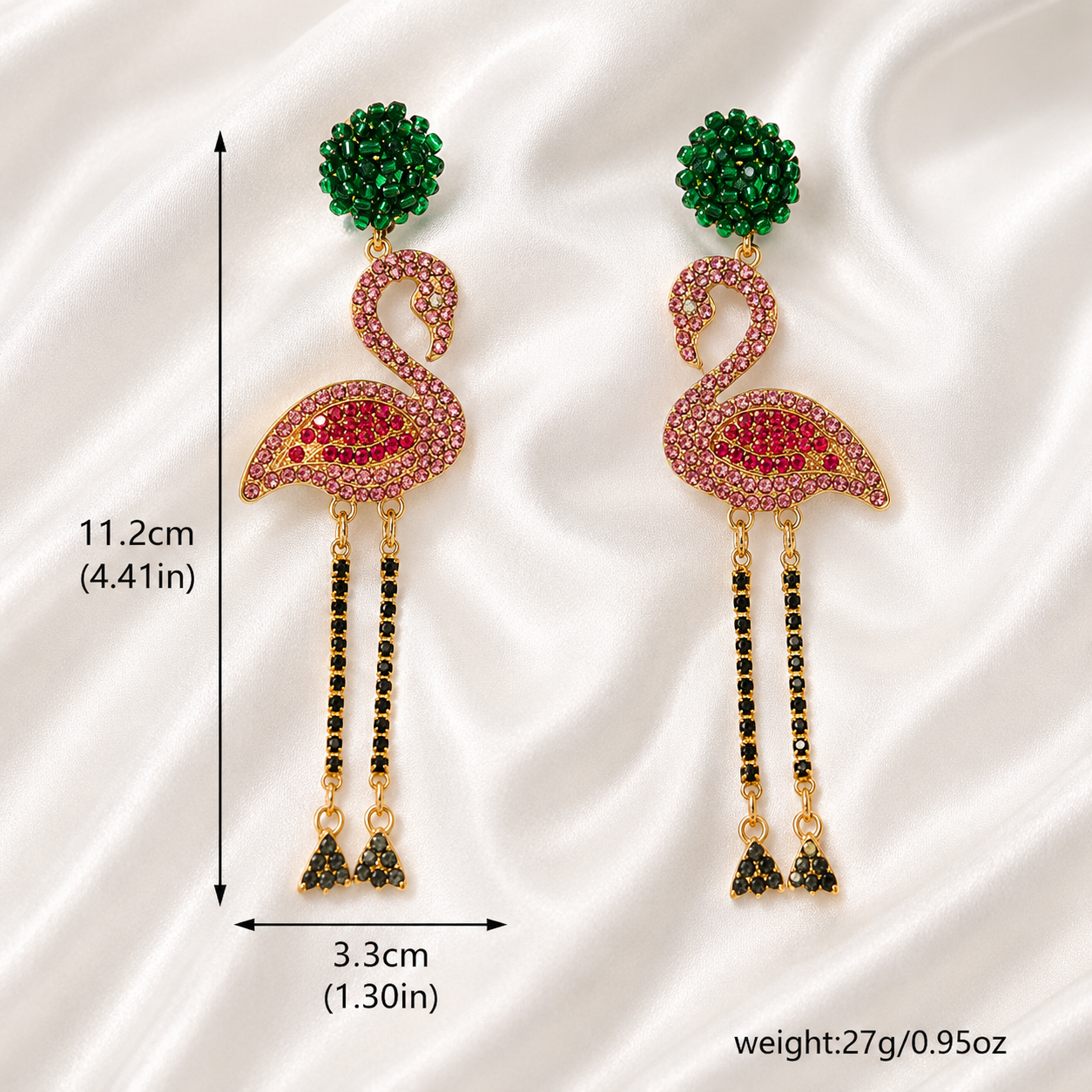 FLAMINGO EARRINGS