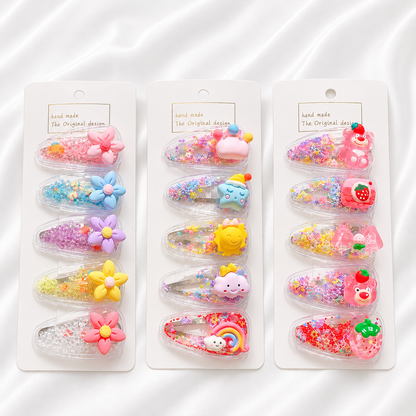 SWEET CARTOON HAIR PINS