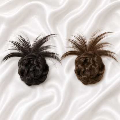 FLUFFY UPDO HAIR BUN
