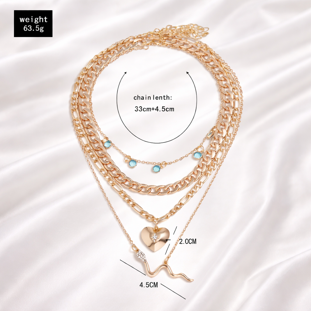 SERPENT MULTI LAYER CHAIN