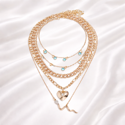 SERPENT MULTI LAYER CHAIN