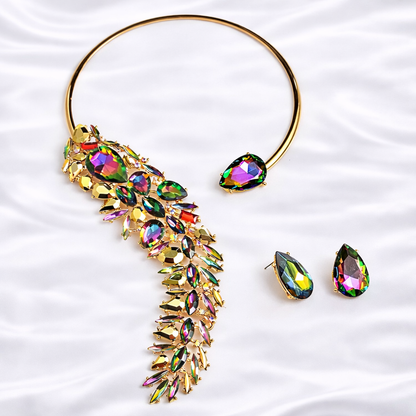 LUXURY VINTAGE ETHNIC COLLAR NECKLACE