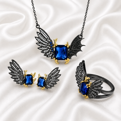WING SAPPHIRE GEMSTONE SET