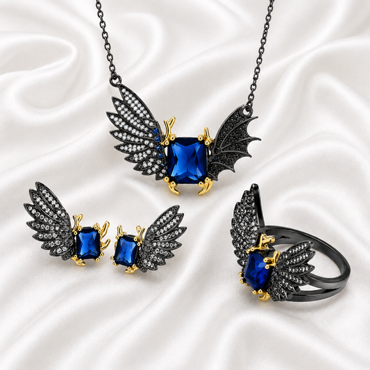 WING SAPPHIRE GEMSTONE SET