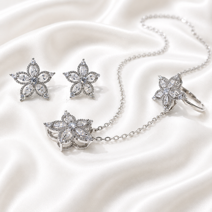 Flora Zircon Set