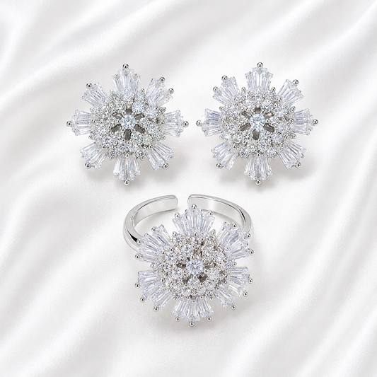 SNOW SHINE ZIRCON SET