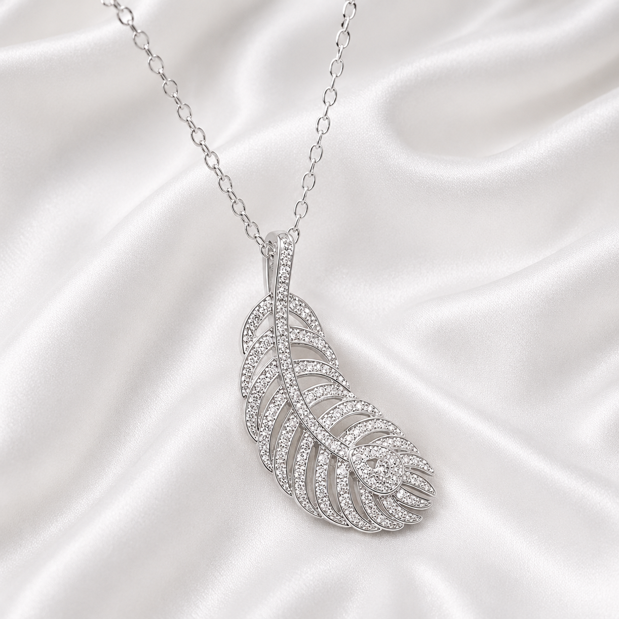 FEATHER ZIRCON SET