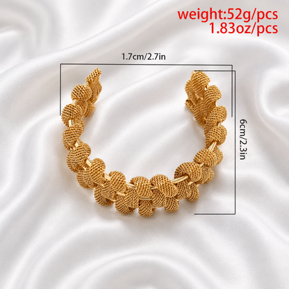 CHUNKY TWIST CUFF