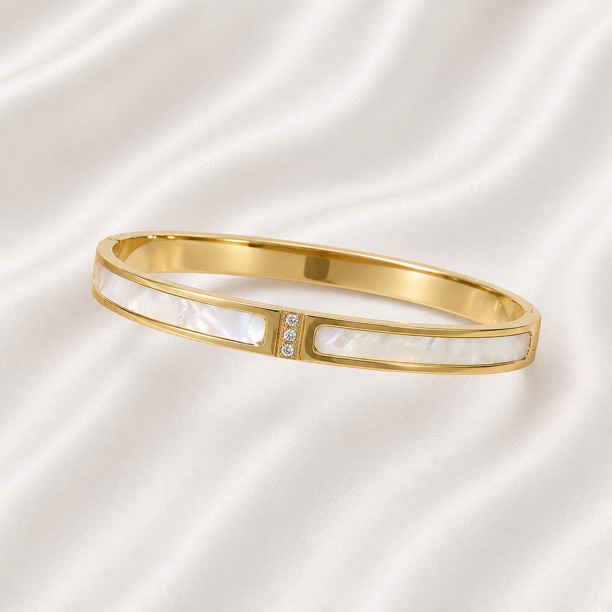 STAINLESS STEEL RESIN BRACELET