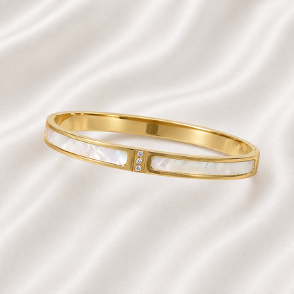STAINLESS STEEL RESIN BRACELET