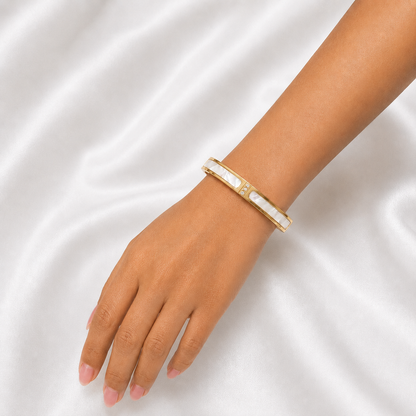 STAINLESS STEEL RESIN BRACELET