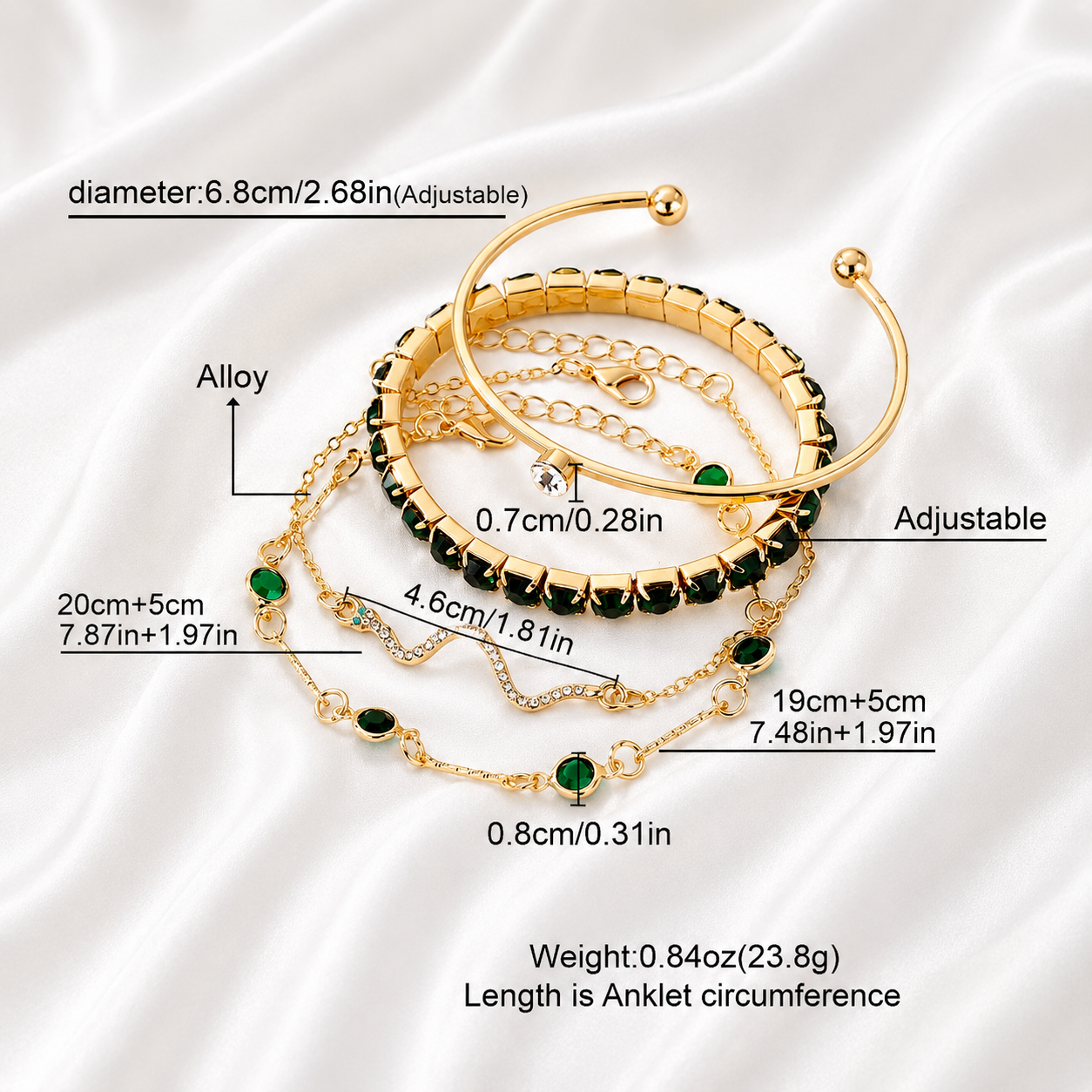HIPHOP PUNK BRACELET