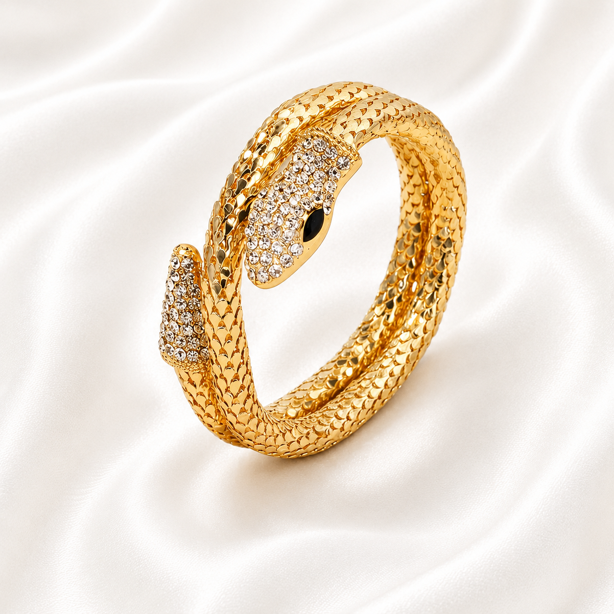 18K GOLD SNAKE CHAIN / BRACELET