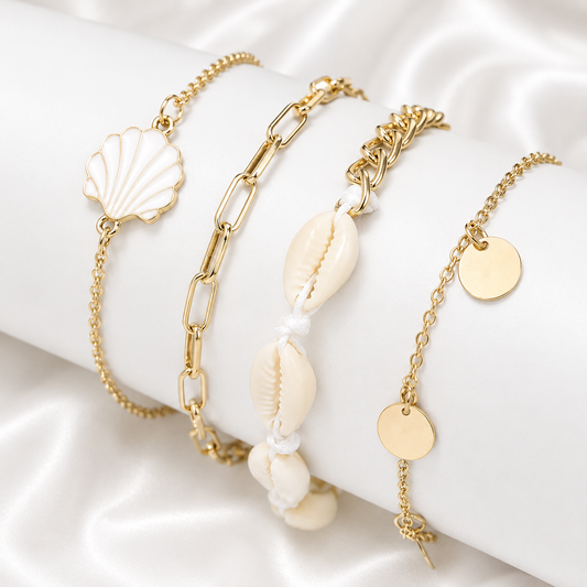 SEA SHELL ANKLET