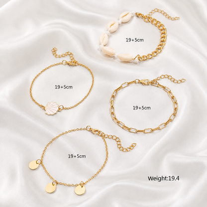 SEA SHELL ANKLET