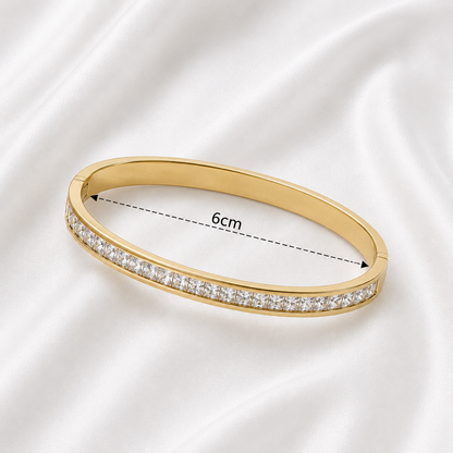 STAINLESS STEEL STONE BRACELET