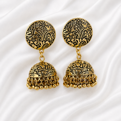 AFGHAN JHUMKA EARRINGS