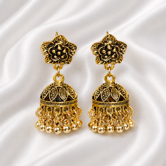 FLOWER JHUMKA