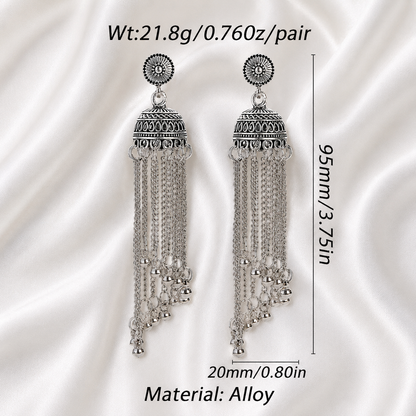 TASSEL ROUND JHUMKA BELLS