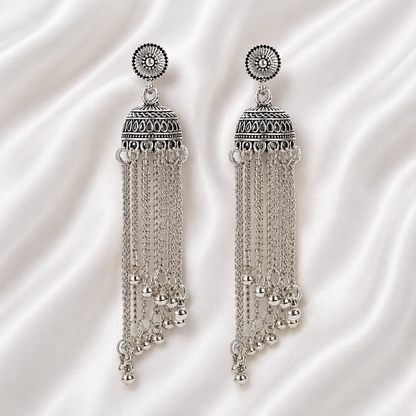 TASSEL ROUND JHUMKA BELLS
