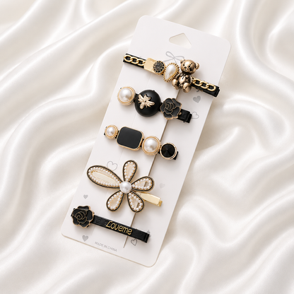 RETRO BEAR HAIR CLIPS