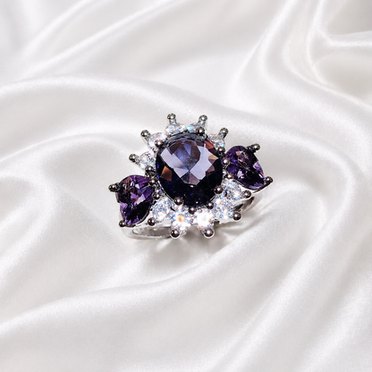 INDIGO ZIRCON RING