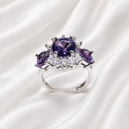 INDIGO ZIRCON RING