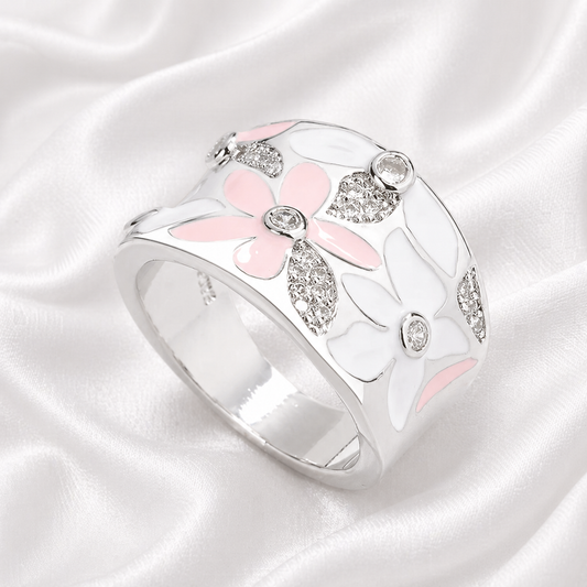 BLUSHING EPOXY RING