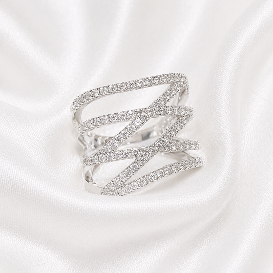 TWINE CHARM RING