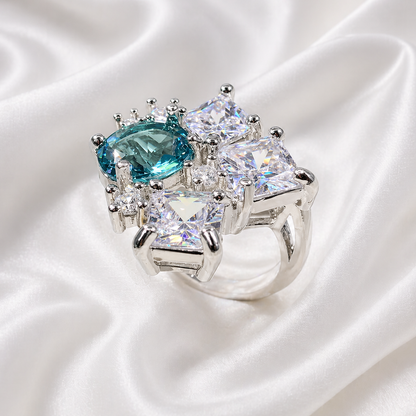 CRYSTAL PREMIER ZIRCON RING