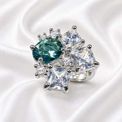 CRYSTAL PREMIER ZIRCON RING