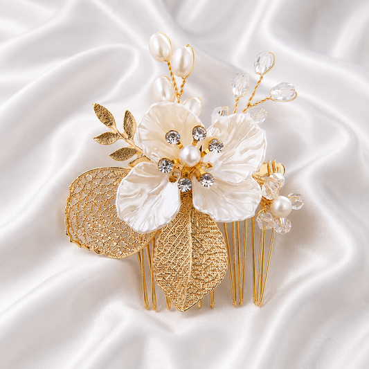 FLORET PEARL HAIR COMB