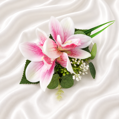DOUBLE FLOWER HAIR PIN