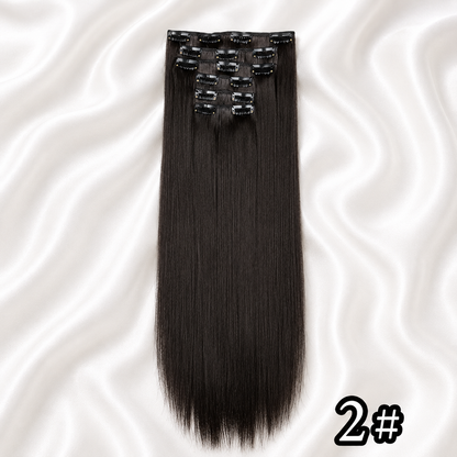 SYNTHETIC STRAIGHT HAIR EXTENSION
