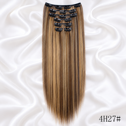 SYNTHETIC STRAIGHT HAIR EXTENSION