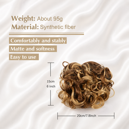 SYNTHETIC MESSY BUN WITH COMB