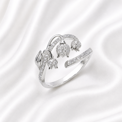 TULIP ZIRCON RING