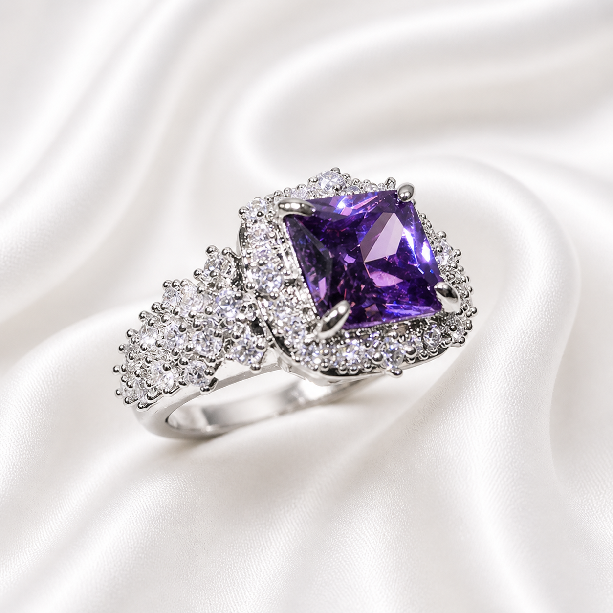 BLUSH ZIRCON RING