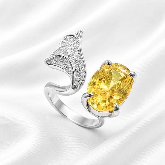 TULIP ZIRCON RING
