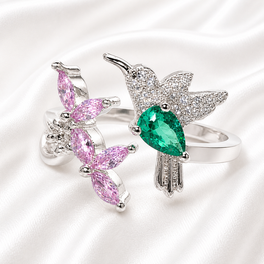 WARBLER ZIRCON RING