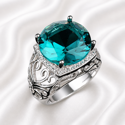 POUDRIN ZIRCON RING