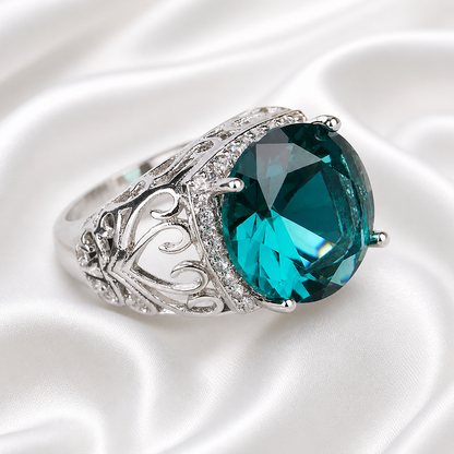 POUDRIN ZIRCON RING