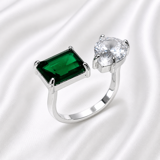 GREEN ZIRCON RING