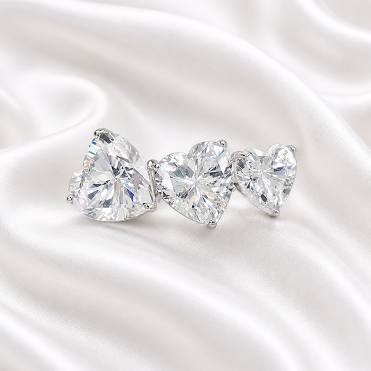 HEARTS ZIRCON RING