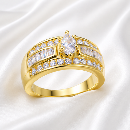 INTRICATE ZIRCON RING