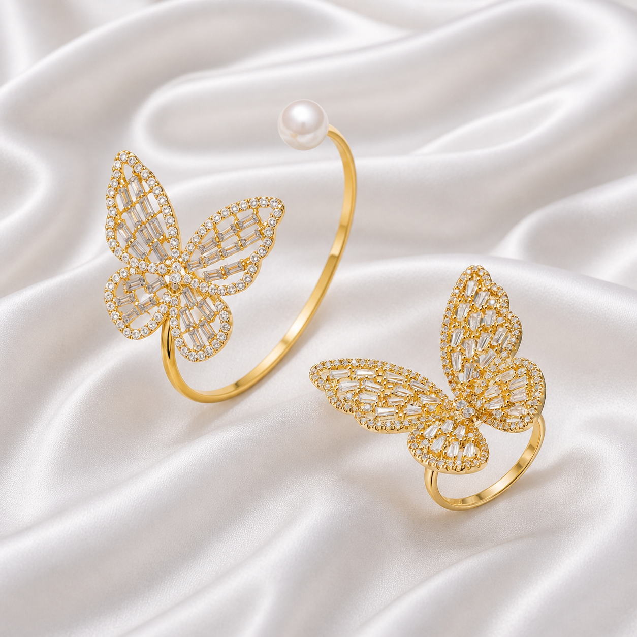 BLING BRACELET AND RING
