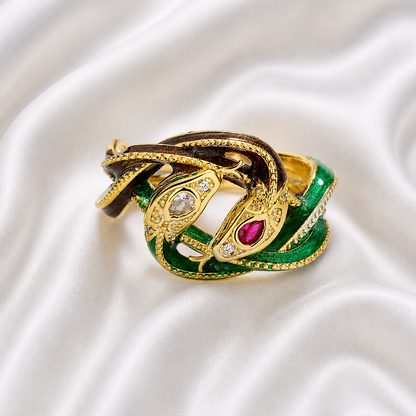 EGYPTIAN REVIVAL SNAKE SET